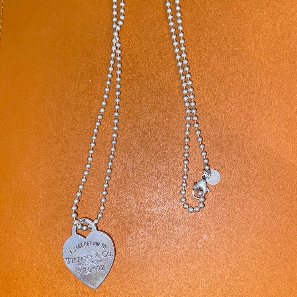 Tiffany and Co heart necklace